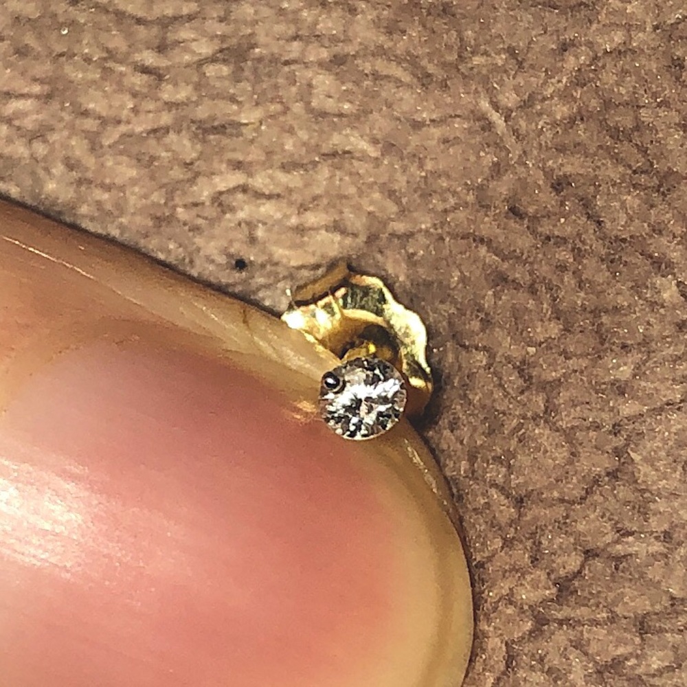 Catbird NYC Diamond Pinprick Stud SINGLE- NIB